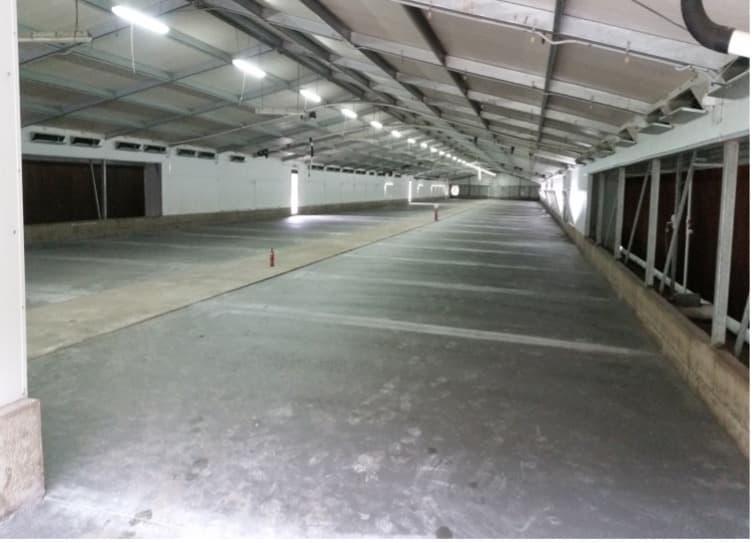 Industrial Flooring After Concreting — Asphalt and Concreting Services and Solutions in Logan Village, QLD