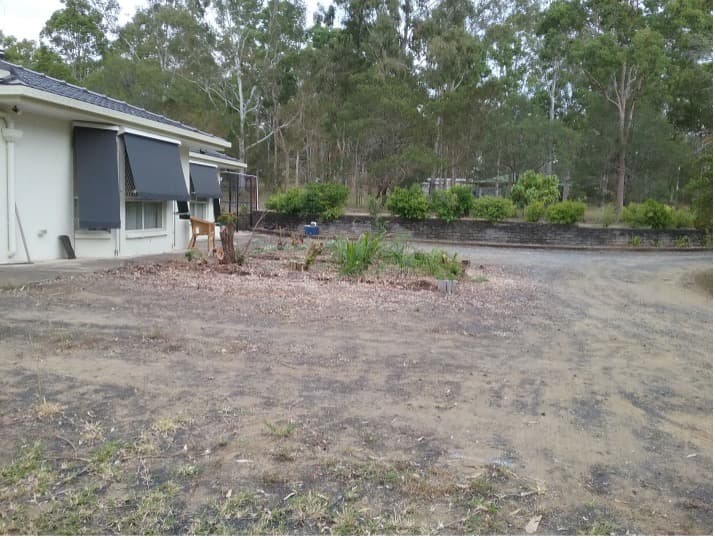 Driveway Before Concreting — Asphalt and Concreting Services and Solutions in Logan Village, QLD