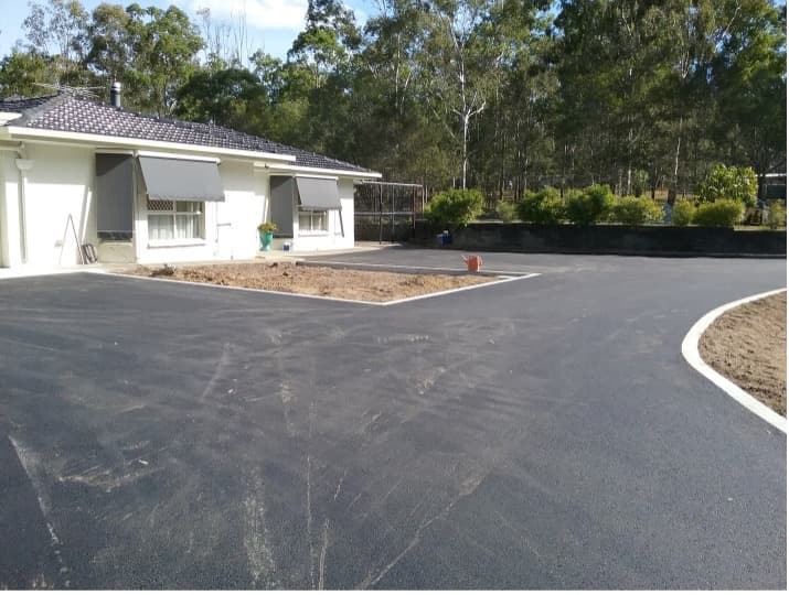 Driveway After Concreting — Asphalt and Concreting Services and Solutions in Logan Village, QLD