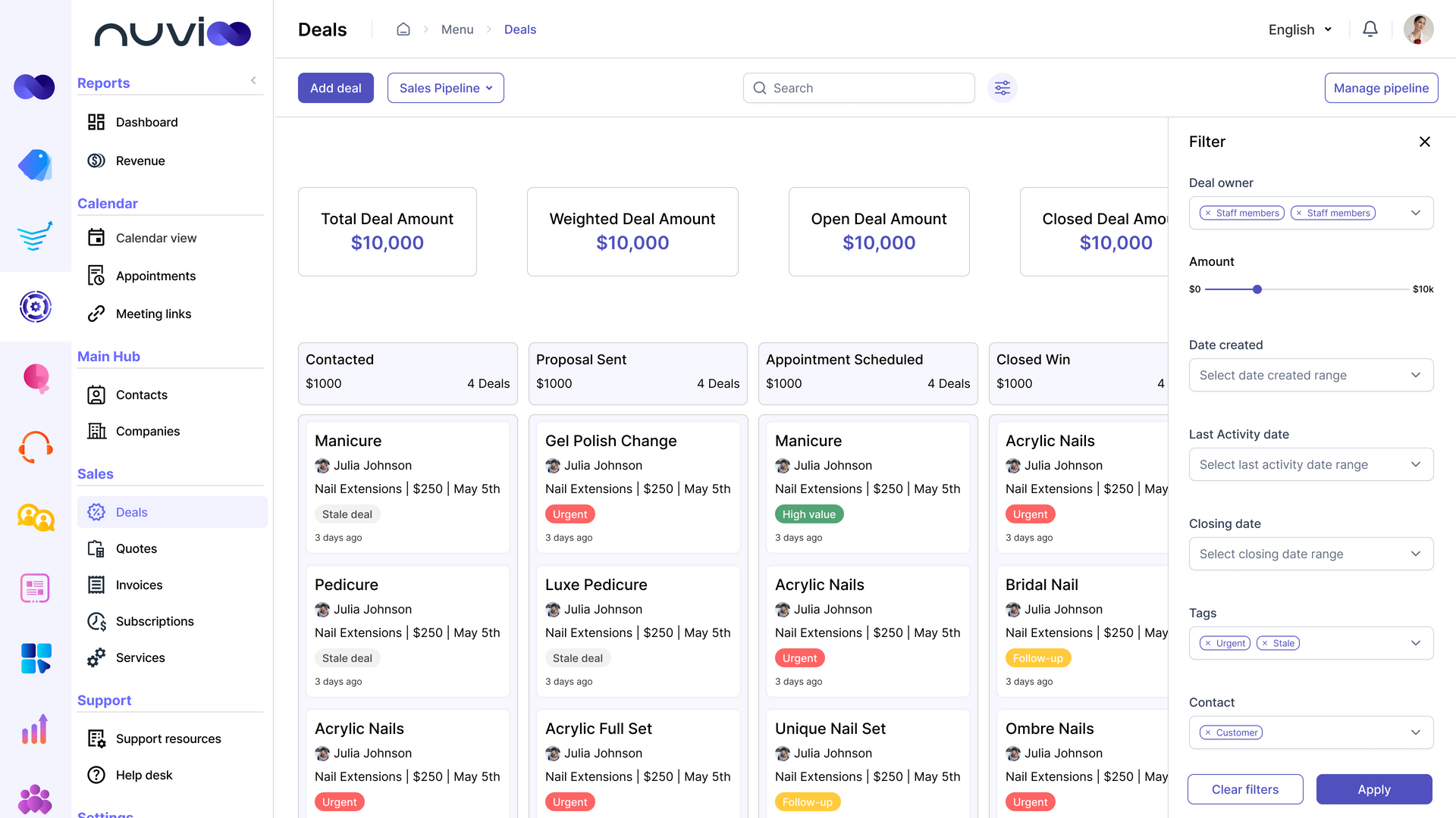 Webpage interface, data dashboards displaying financial metrics and data tables in a digital workspace.