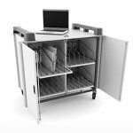 Carrelli custodia e ricarica notebook/tablet e armadietti a parete