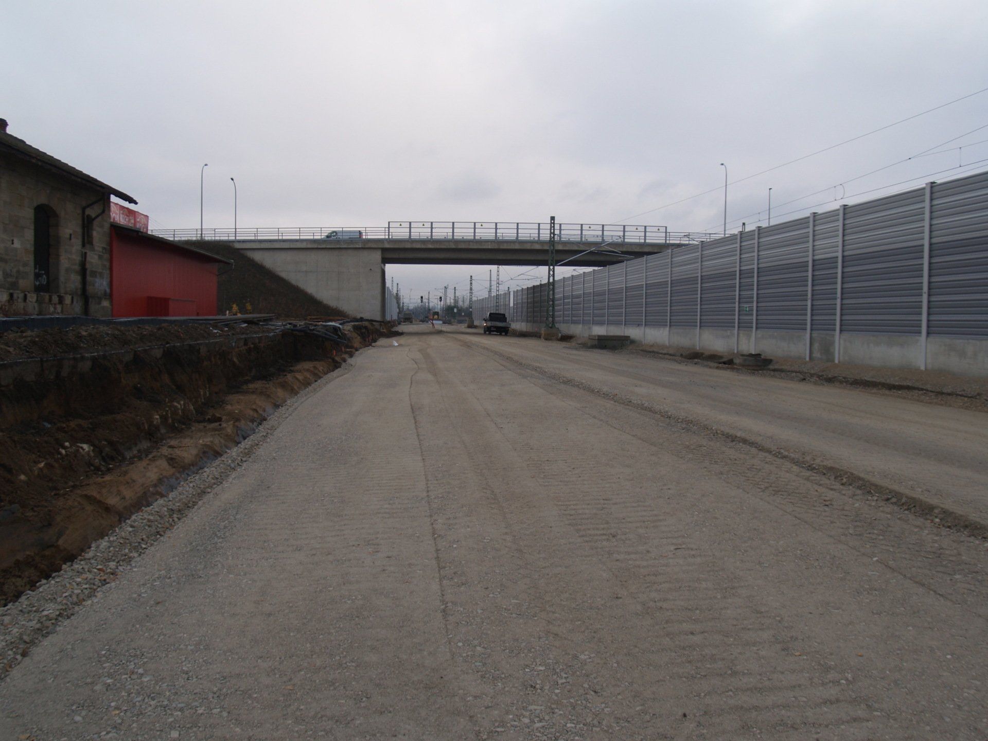 Bauüberwachung Bahntrasse