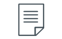 A document icon with lines representing text and a folded corner.