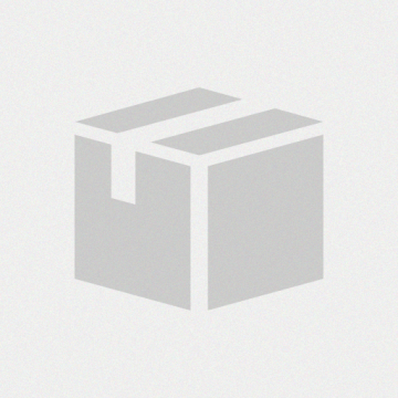 A silhouette of a cardboard box with tape on it on a white background.
