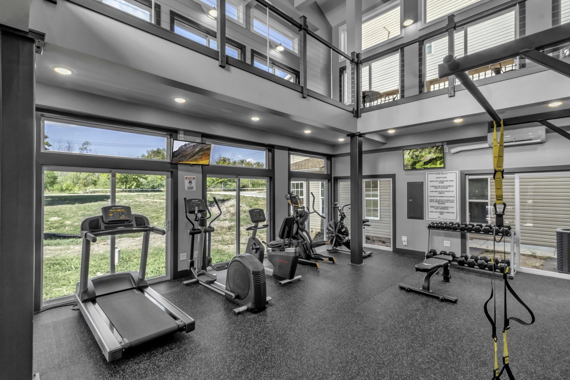 treadmill and other cardio machines