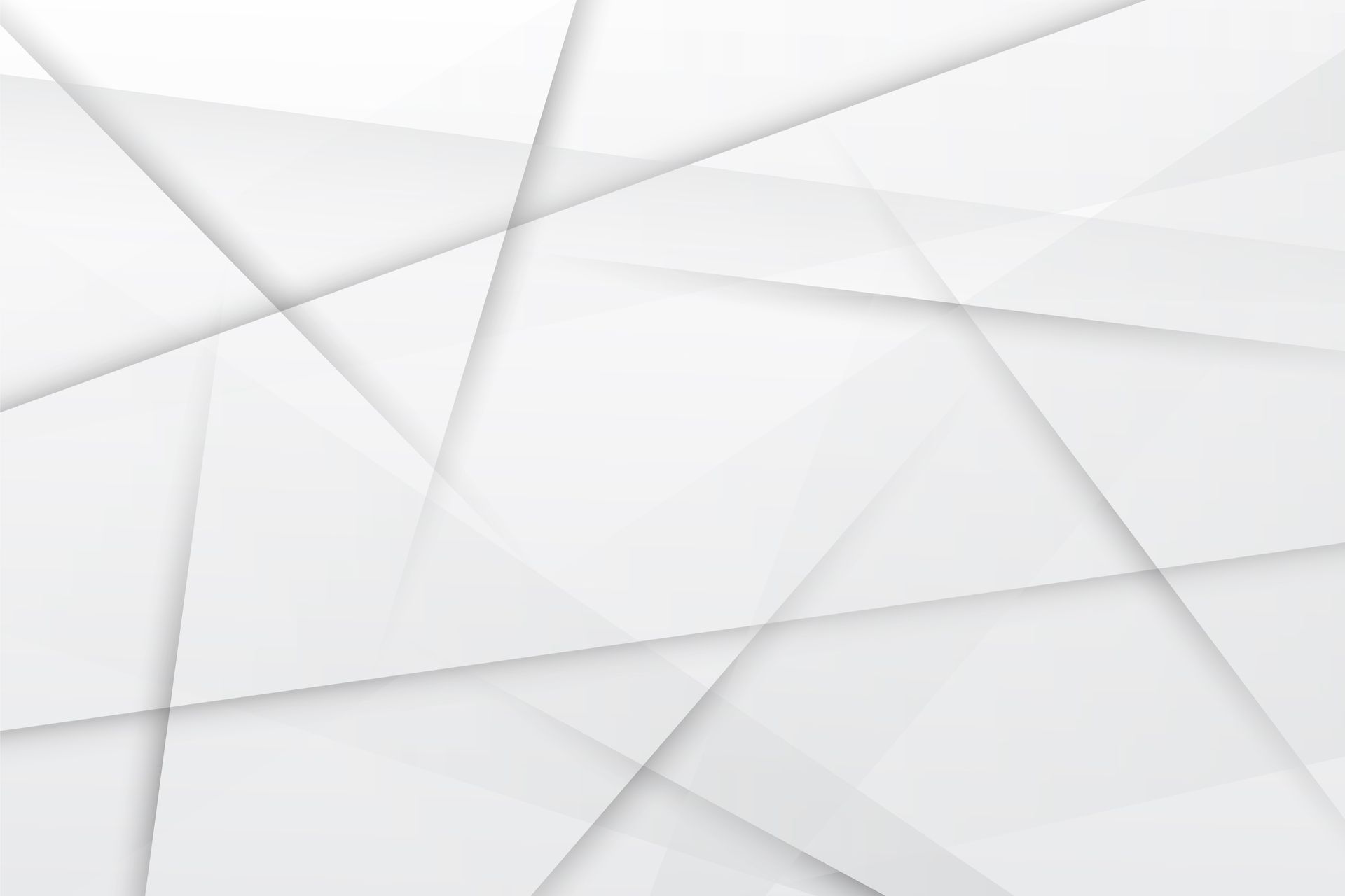 Abstract light gray geometric background with overlapping translucent diagonal lines