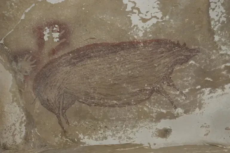 Sulawesi Warty Pig | Cave Painting