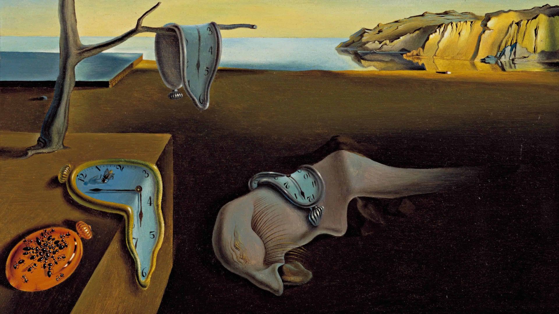 The Persistence of Memory (1931) by Salvador Dalí 