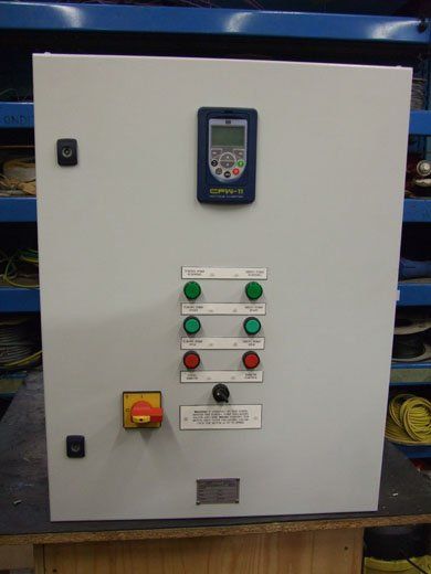 Assembly of control panel