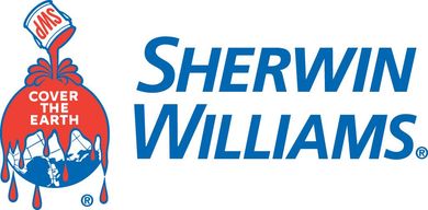 The logo for sherwin williams says cover the earth