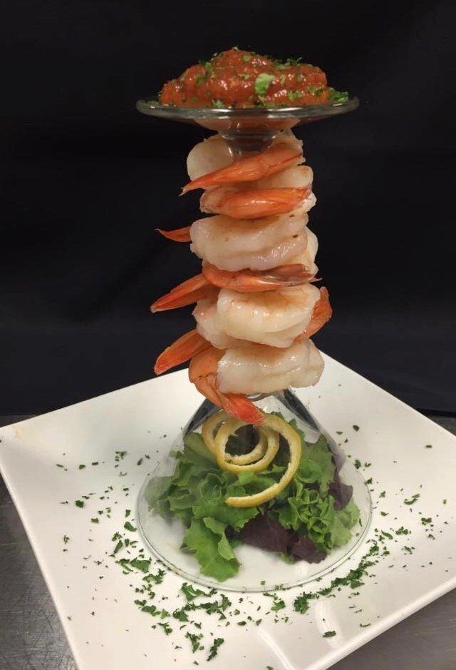Stray Cat Lounge shrimp cocktail
