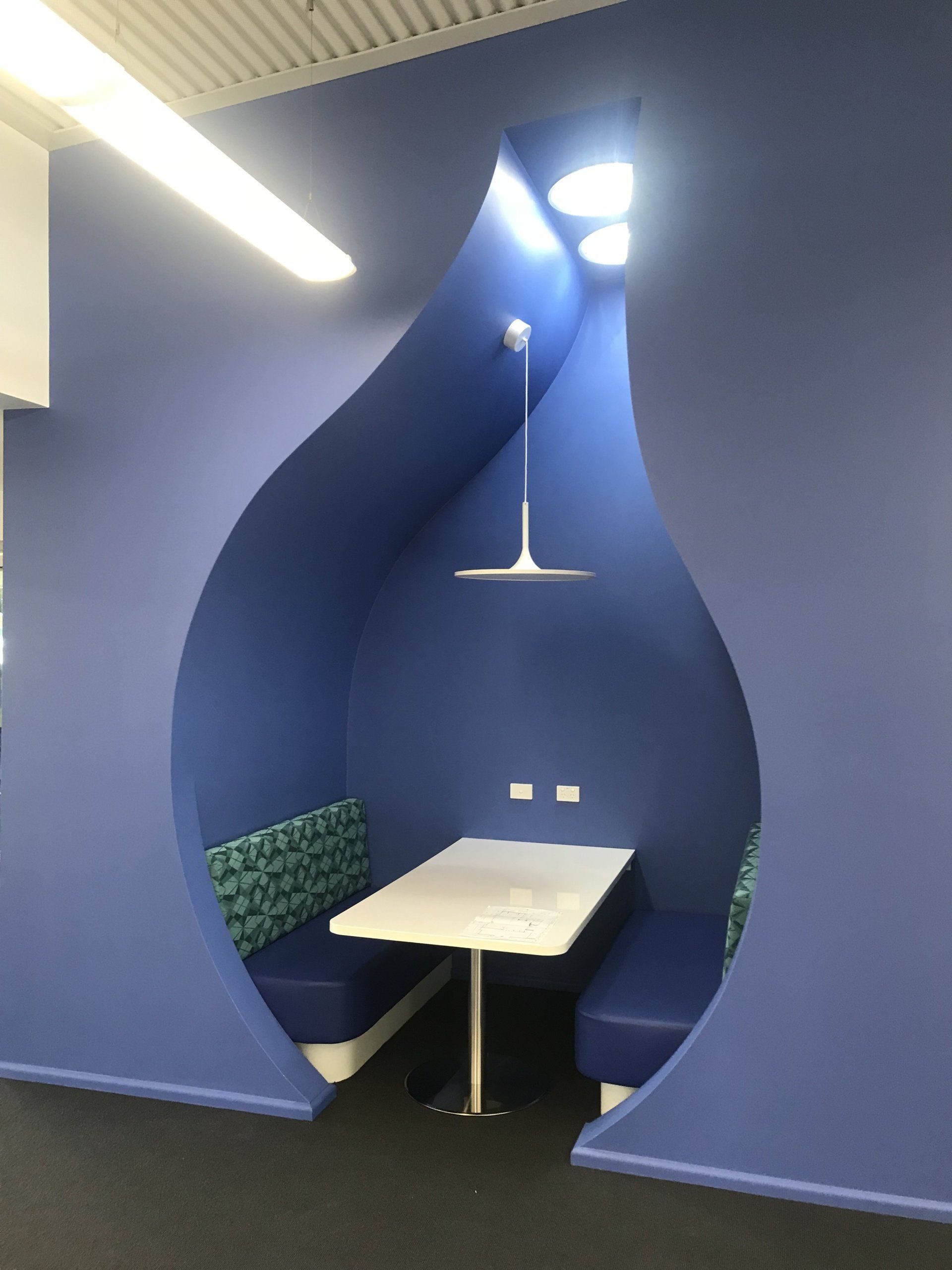 Aqua Style Dining Space — Shepparton, VIC — GV Plaster Products