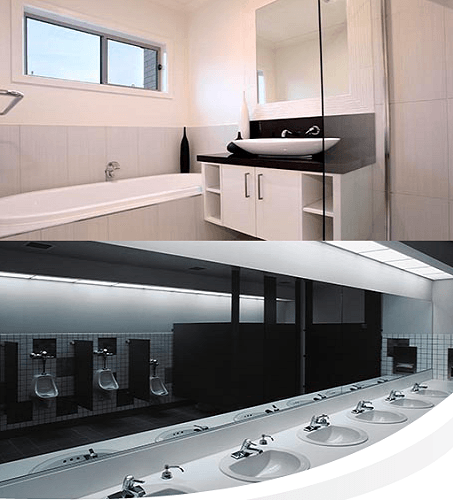 Commercial Sink And Bathroom — Shepparton, VIC — GV Plaster Products