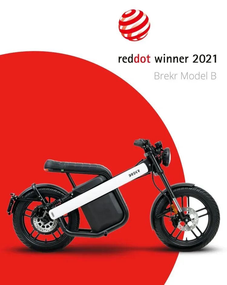 BREKR E SCOOTER red dot design awards