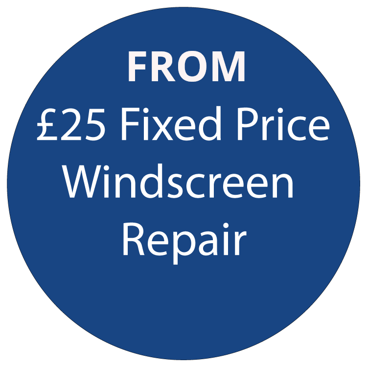 £25 Fixed Price Windscreen Repair