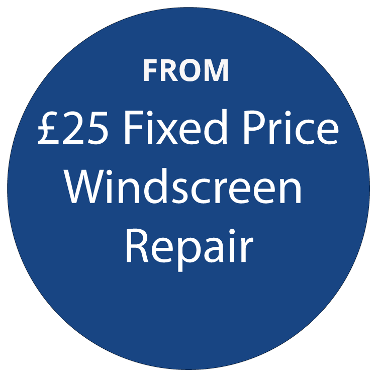 £25 Fixed Price Windscreen Repair