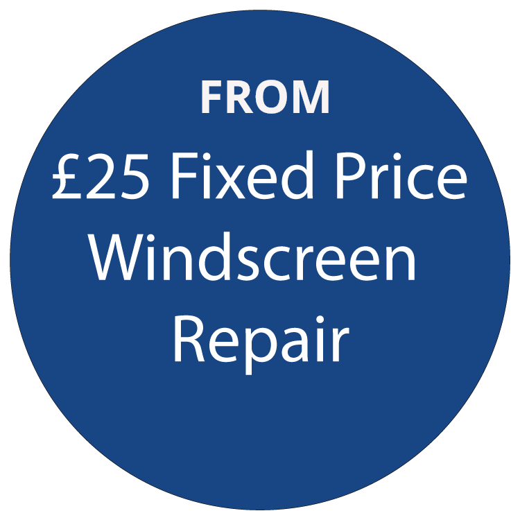 £25 Fixed Price Windscreen Repair