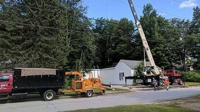 Don's Tree Services Trucks - Emergency Tree work in Gilford, NH