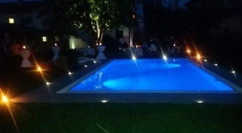 Illuminazione da esterno per piscina