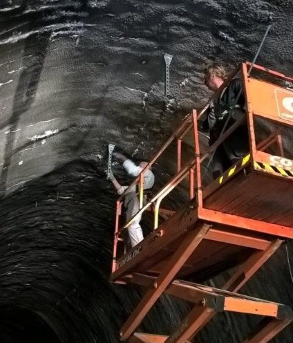 Illuminazione per galleria