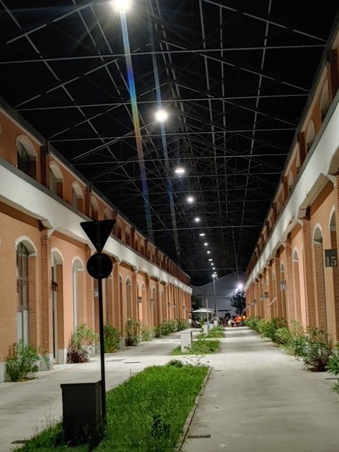 Illuminazione esterna viale