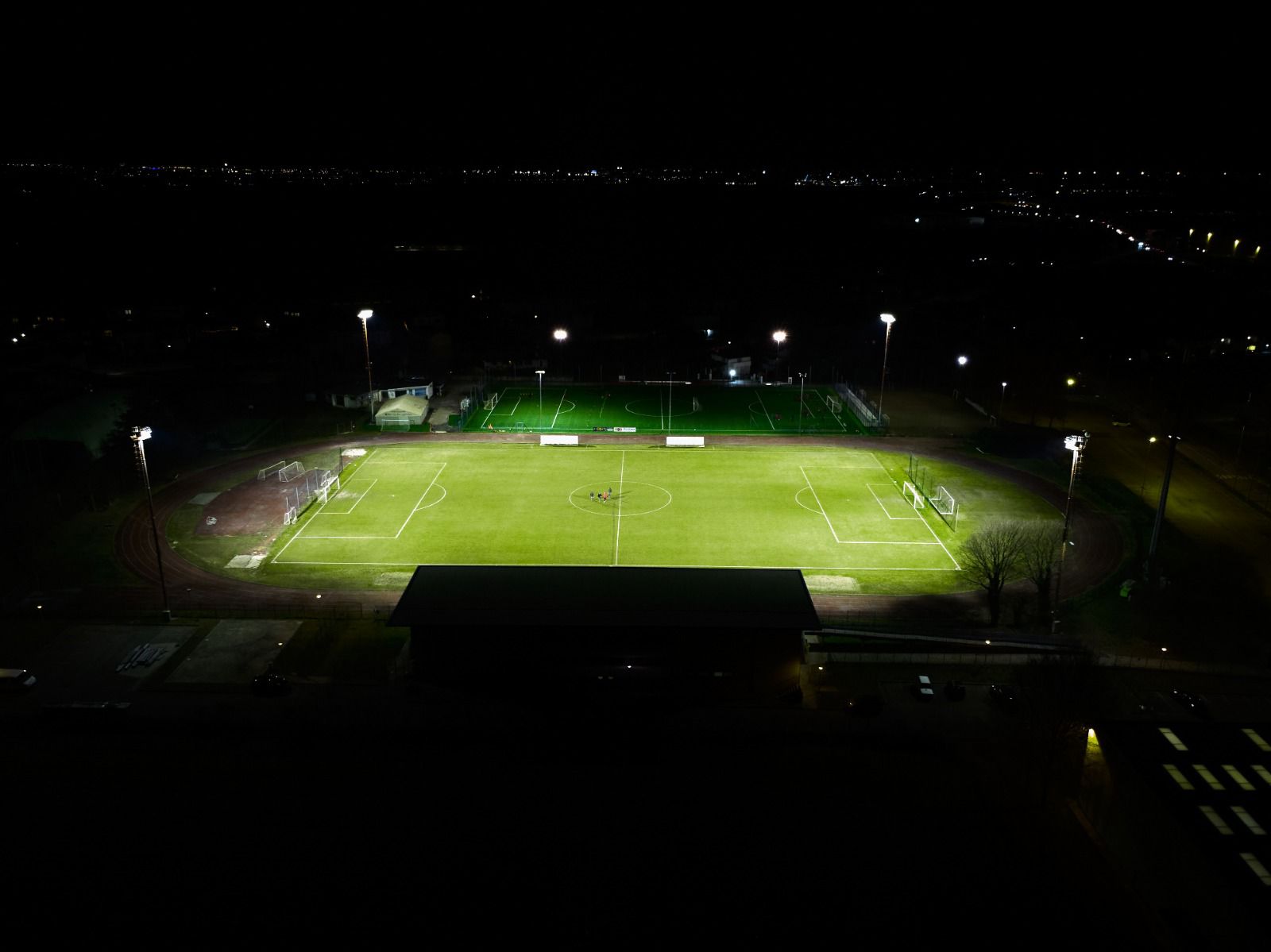 Illuminazione campo calcio