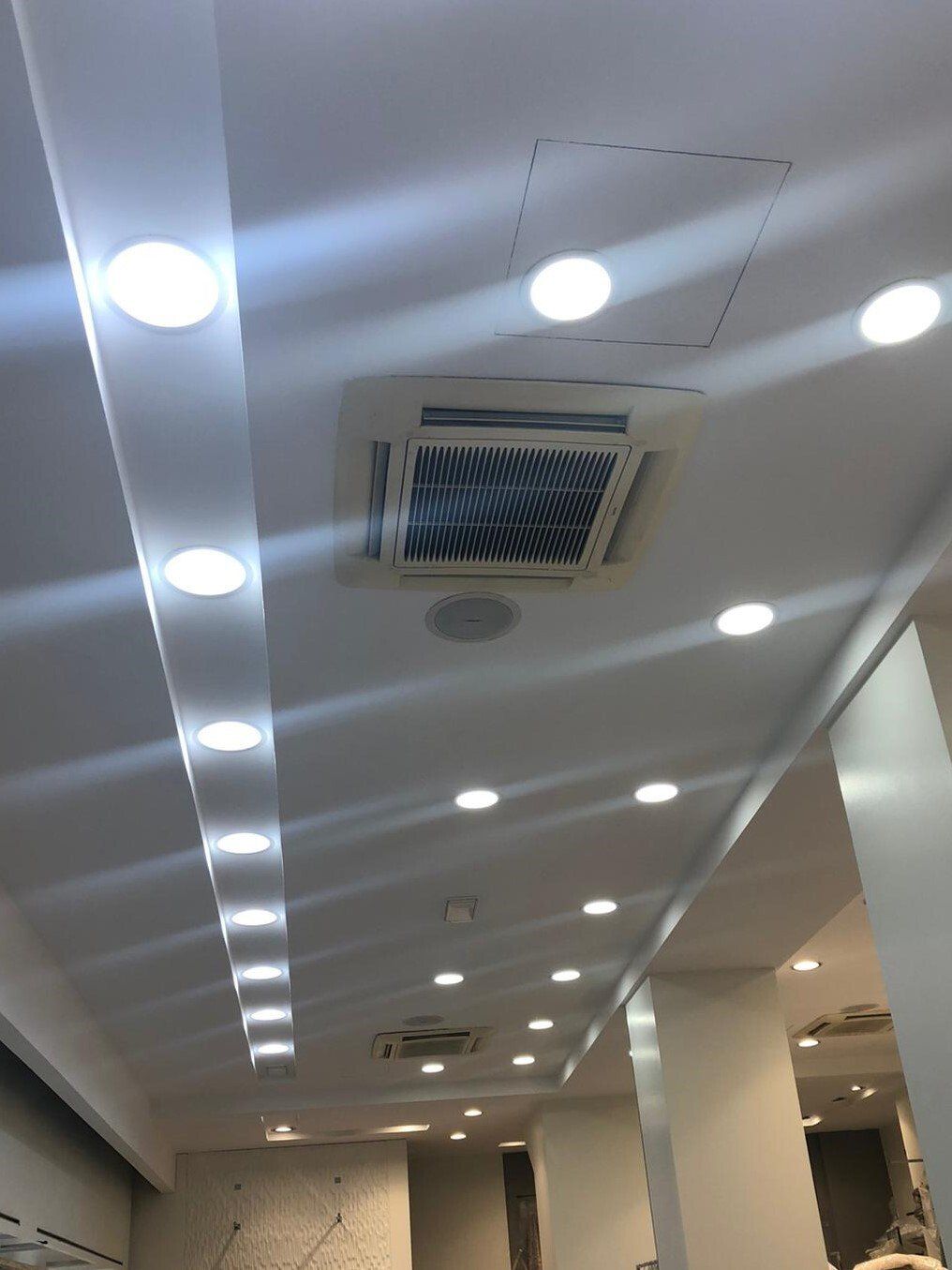 impianto illuminazione interno