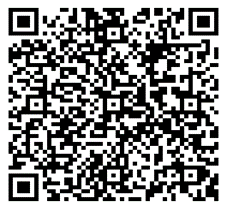 Um código qr preto e branco em um fundo branco.