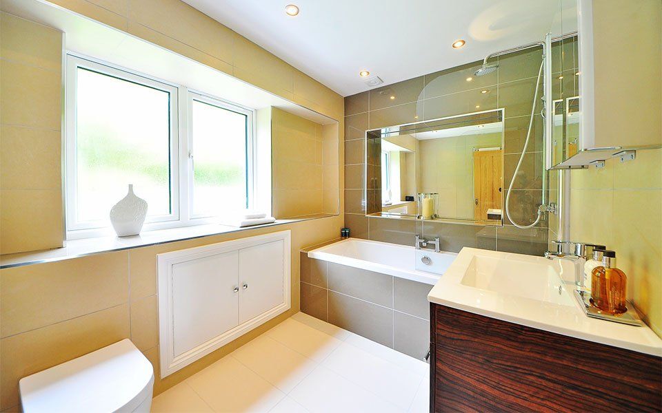 Beatiful small bathroom renovation tan contemporary