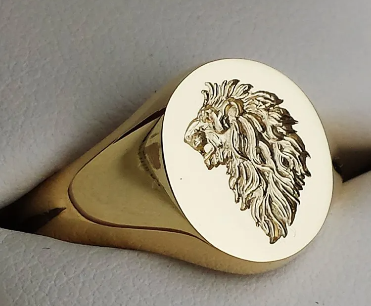 extra large Oxford signet ring
