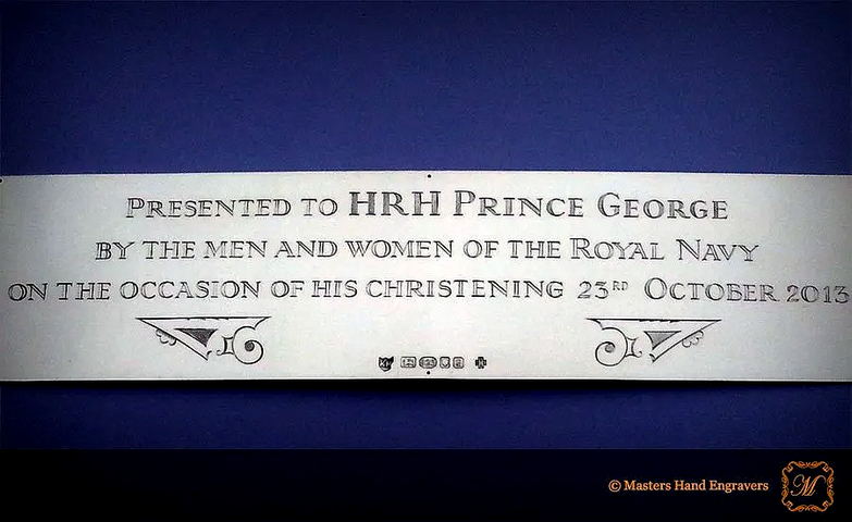 HRH Prince George's Christening Message