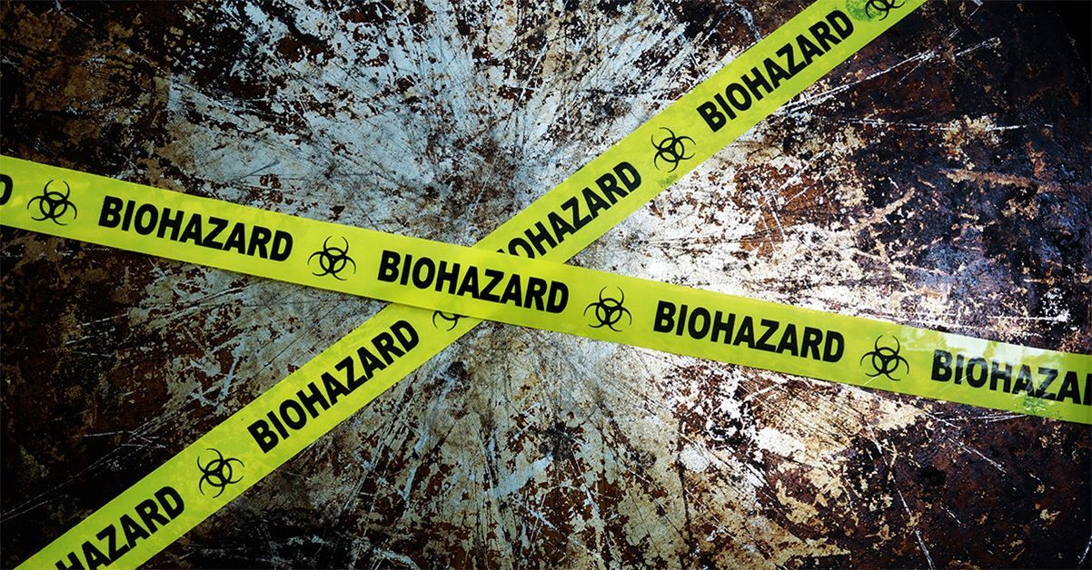 Biohazard tape 