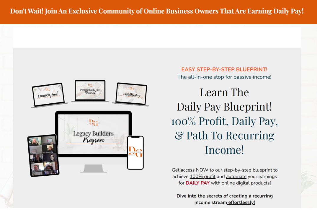 daily pay blueprint