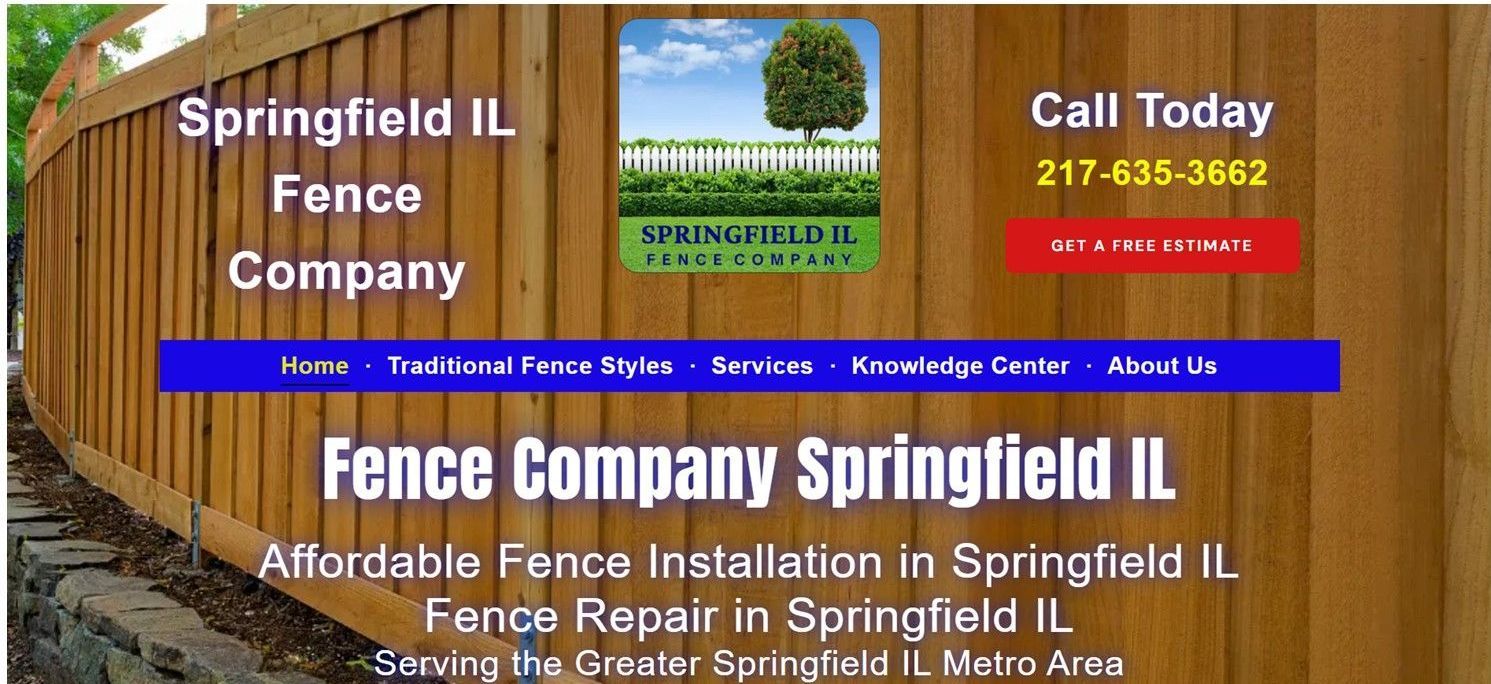 fence companies springfield il