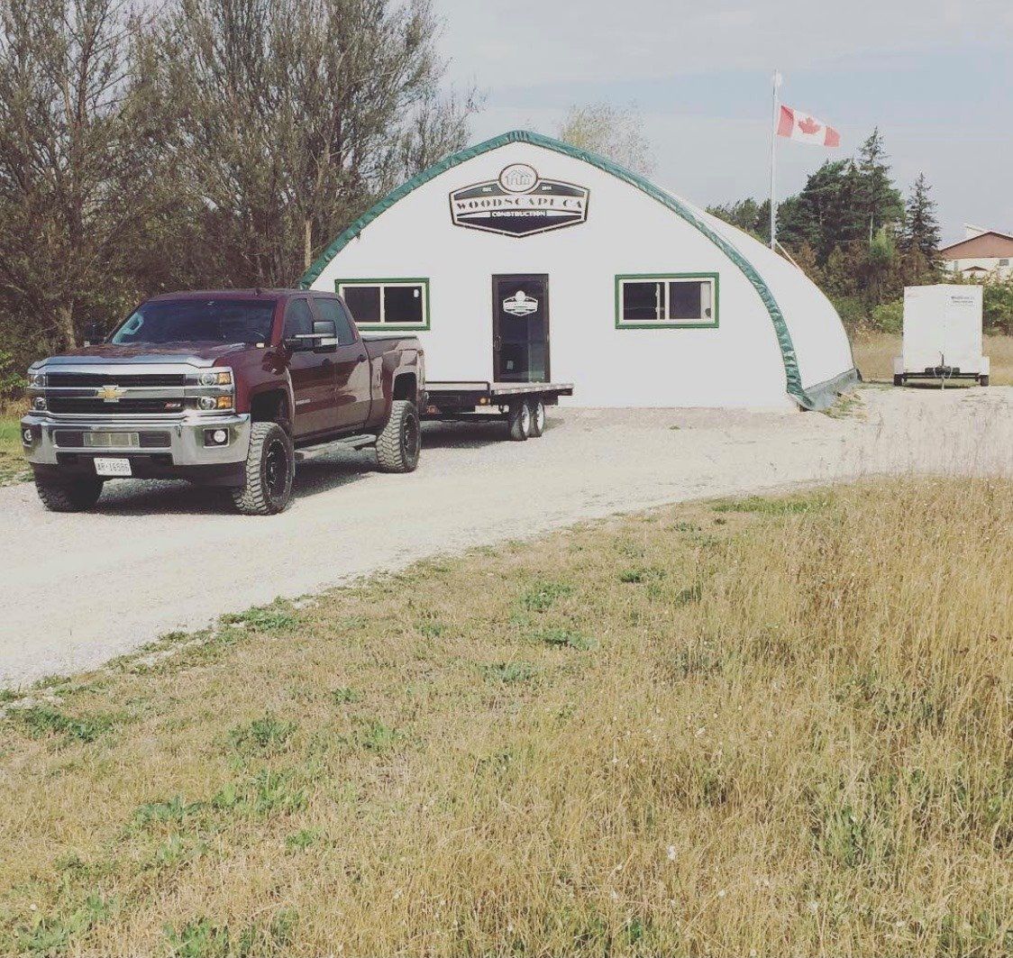 Offices built into the coverall