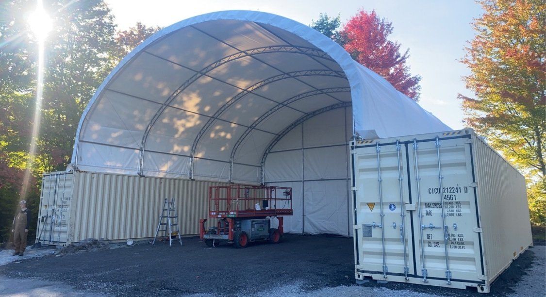 TMG Container Shelter 40' x 40'