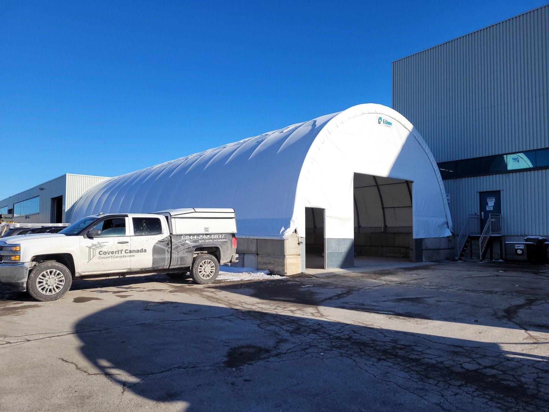 MegaDome EzDome 35' x 90'