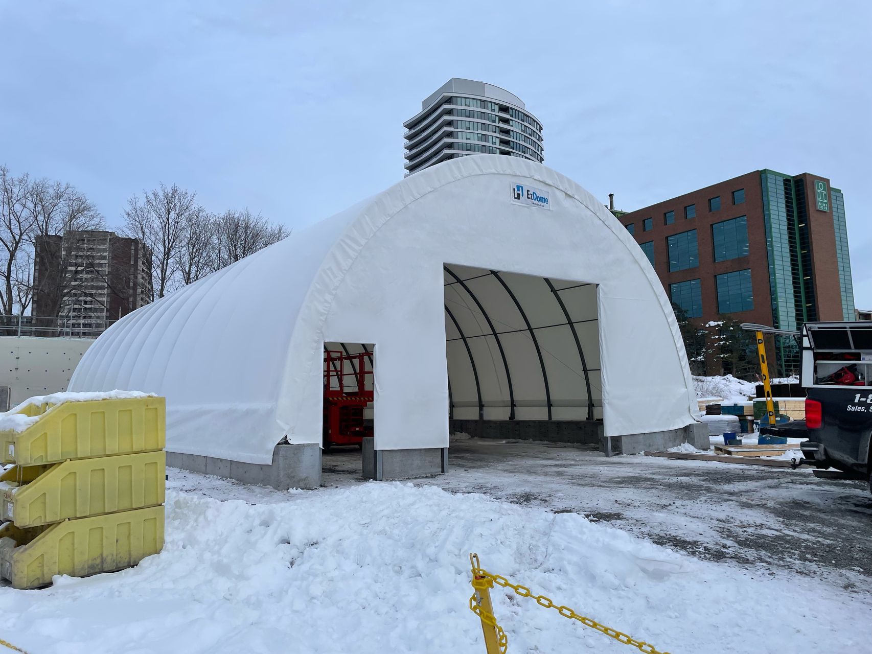 MegaDome EzDome 35' x 90'