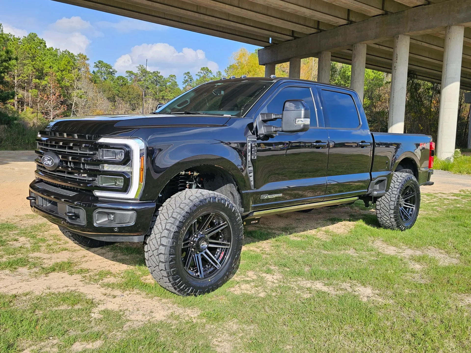 Black Ford Pickup Truck Parked on Grass | Insane Automotive and Offroad