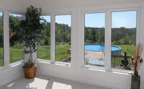 Huge luxurious sunroom