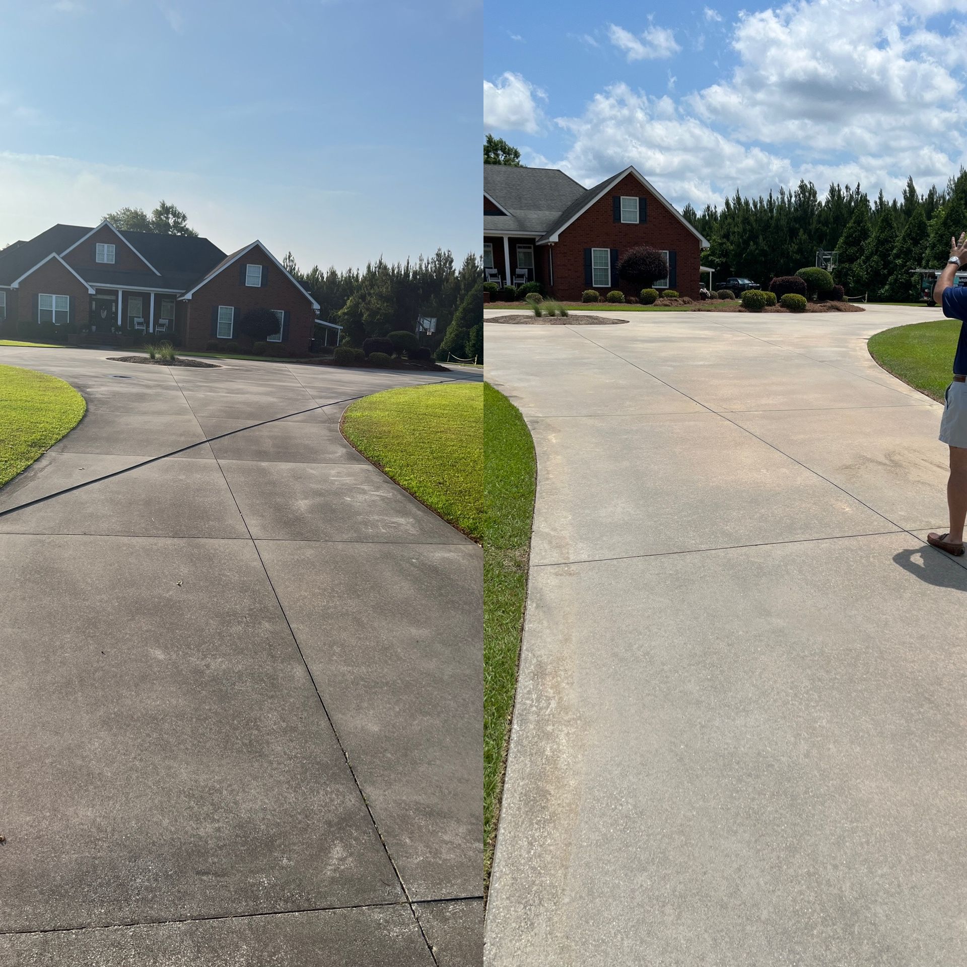 Driveway cleaning Midway Ga