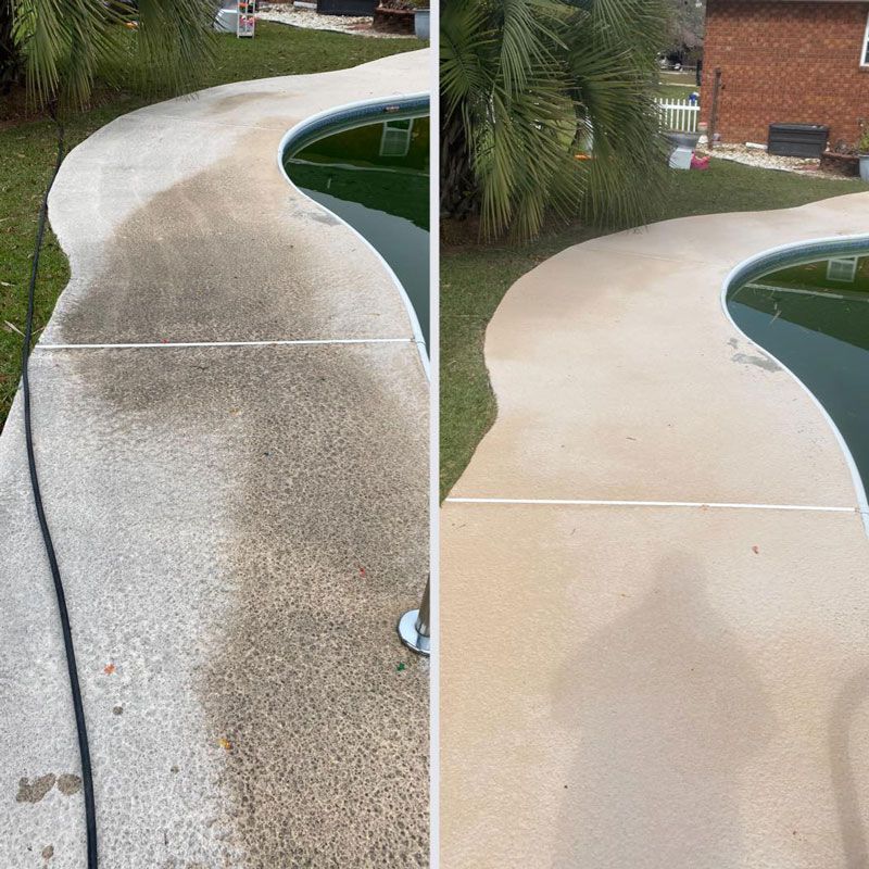 Concrete Cleaning Glennville, GA