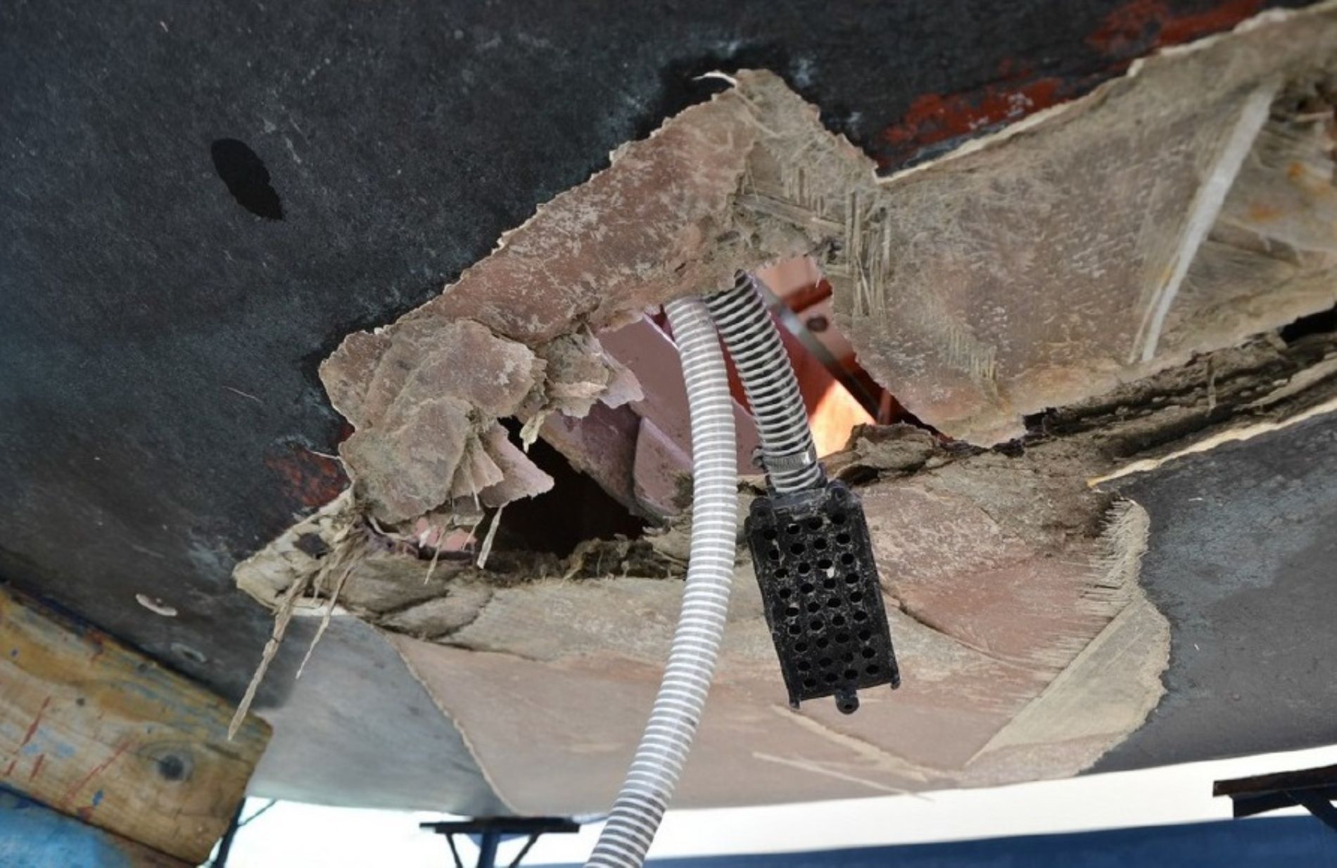 lavori in una imbarcazione