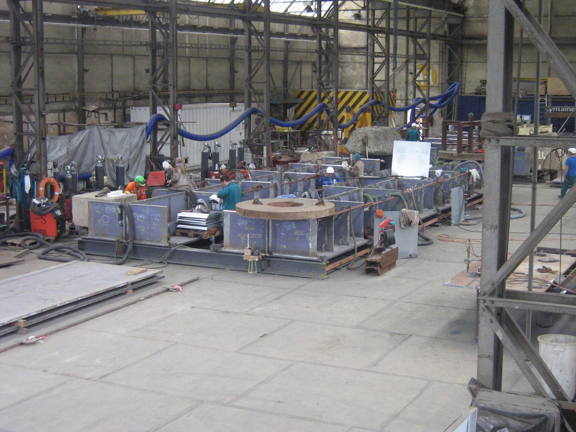 interni cantiere navale