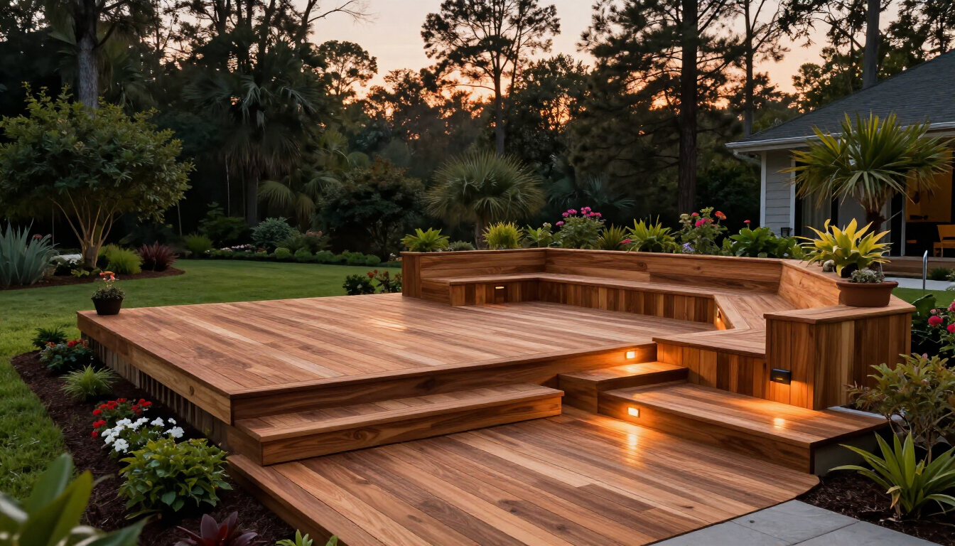 Professional custom deck construction in Raleigh NC