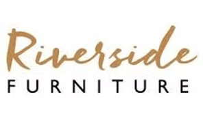 A logo for riverside furniture is shown on a white background.