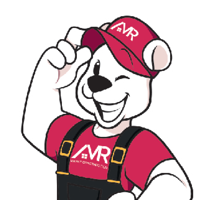 Manny Roofing Mascot Arial the Bear