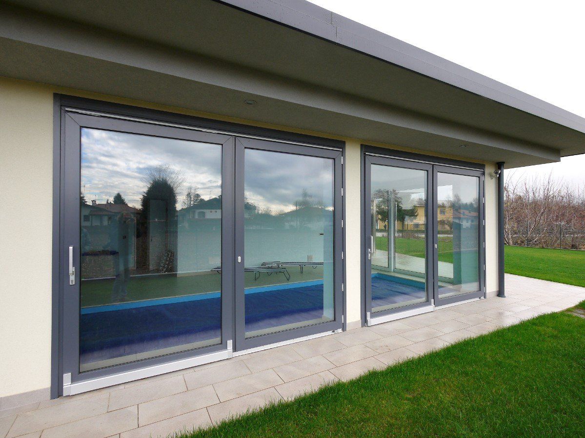 finestre scorrevoli per giardino