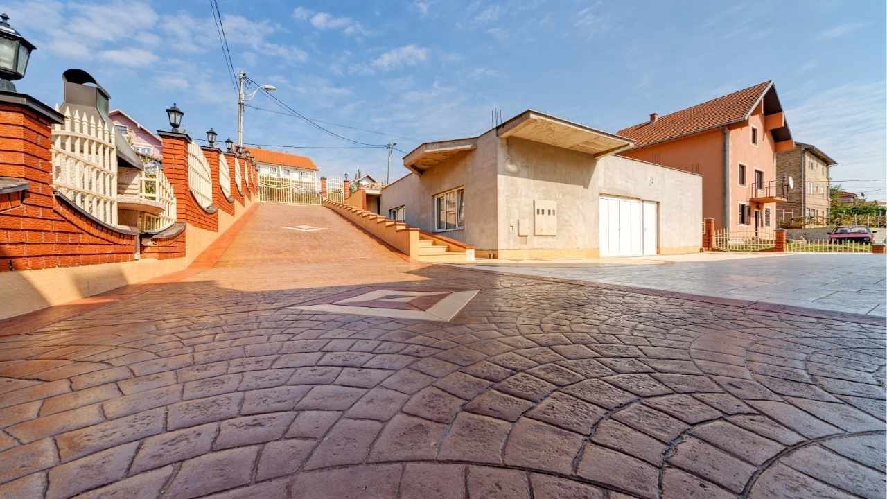 stamped concrete maintenance