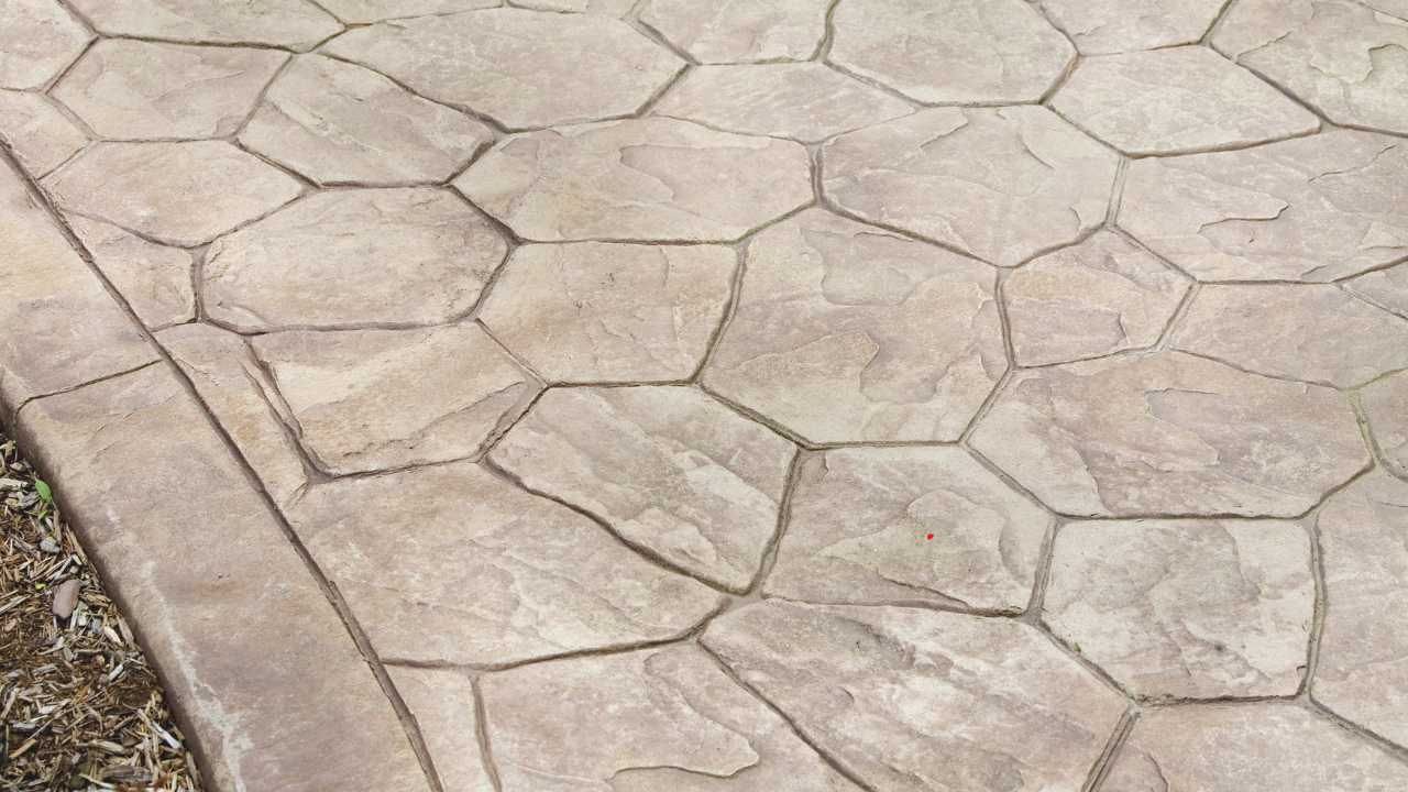 stamped concrete safety